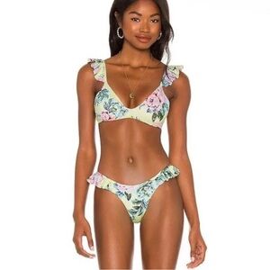 NWT! Maaji New Found Love Kali Reversible Bikini Bottoms. Sz L